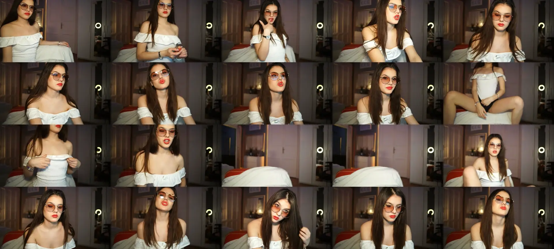 Selena_ photo contact sheet