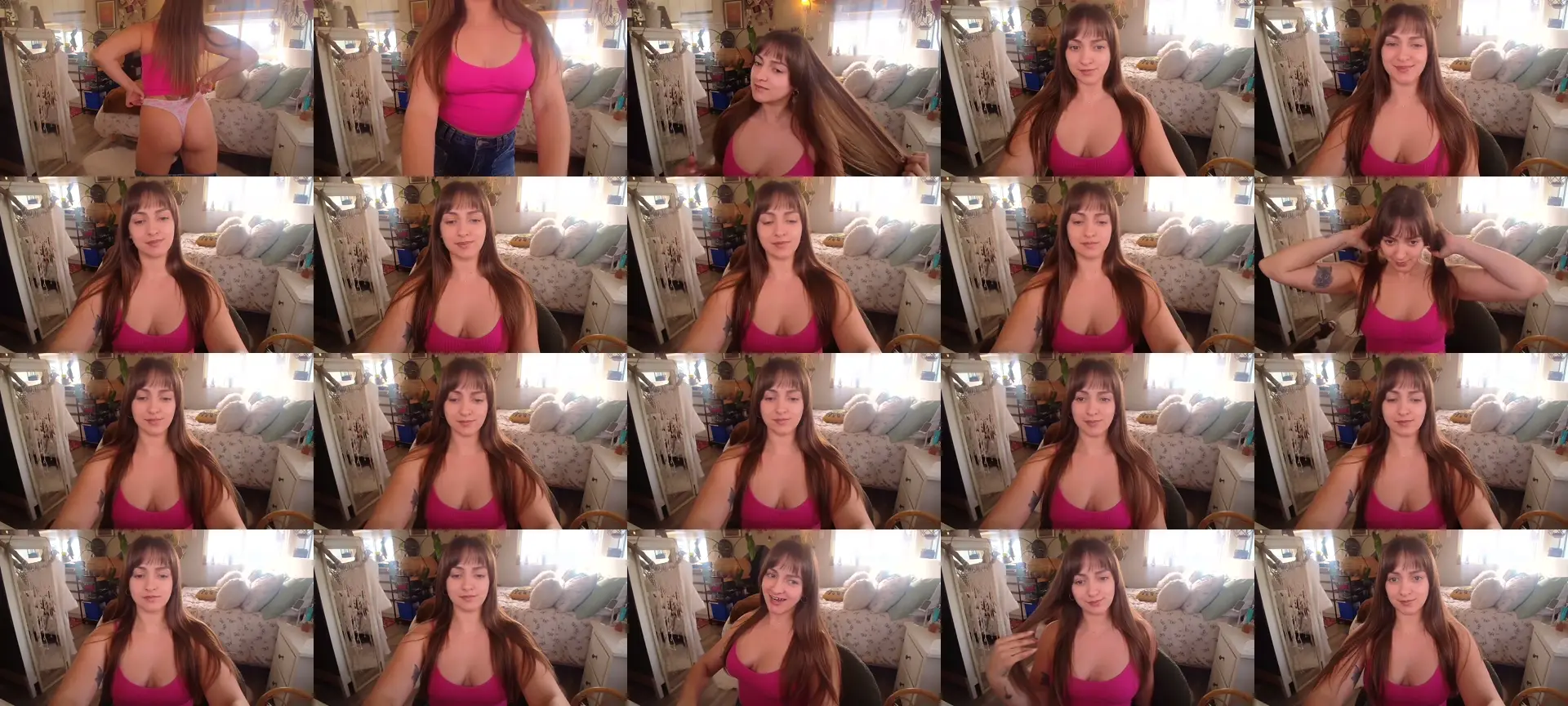 Sexylexi211 photo contact sheet