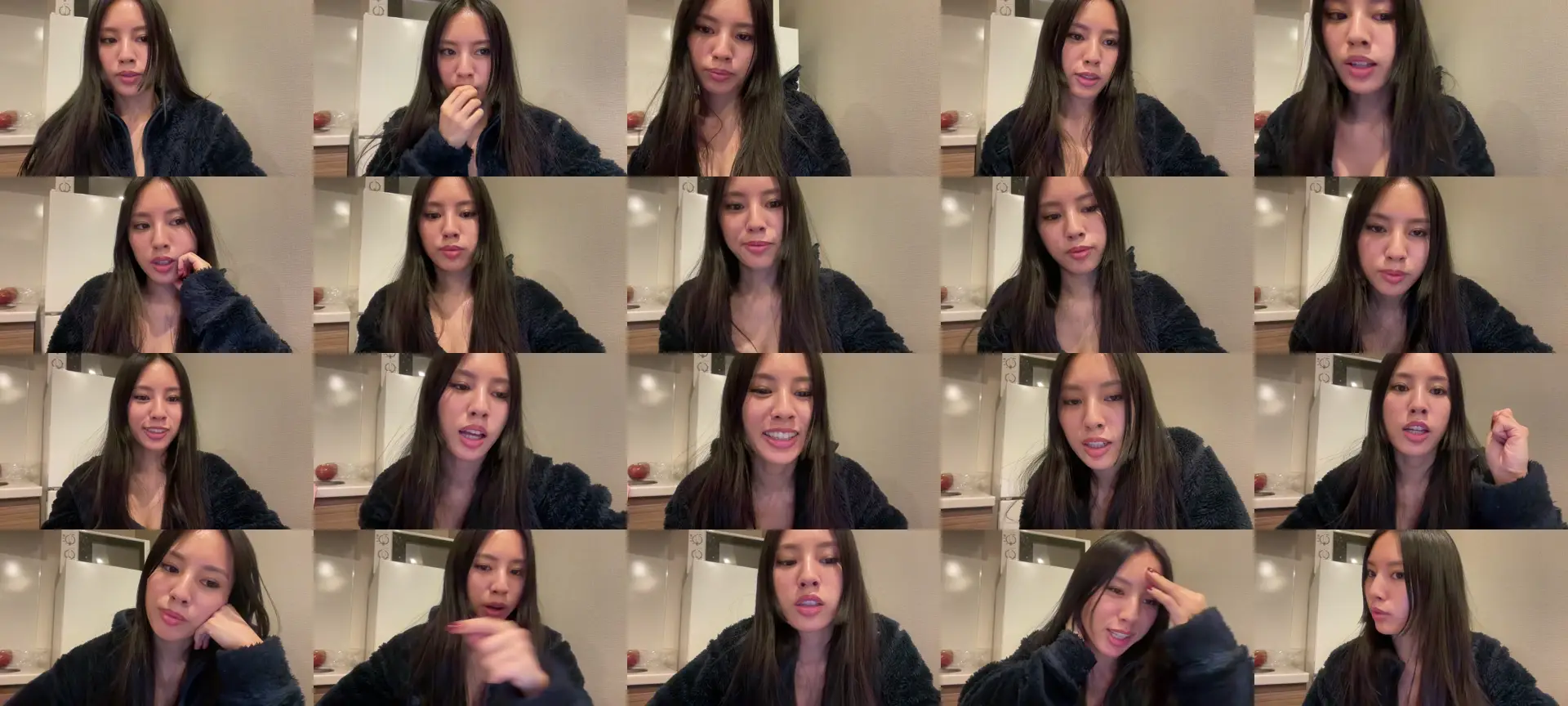 Stephanie photo contact sheet