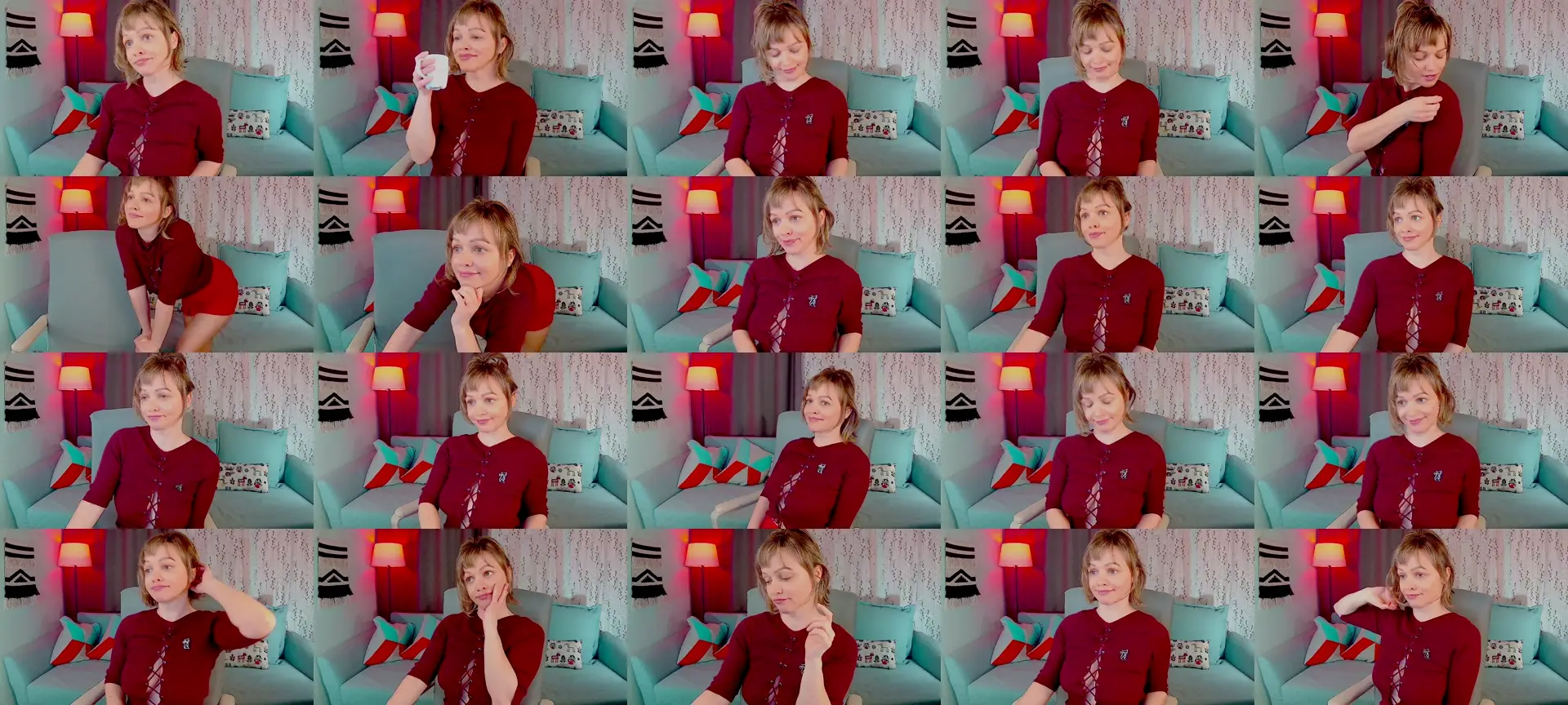 SweetDazzle photo contact sheet