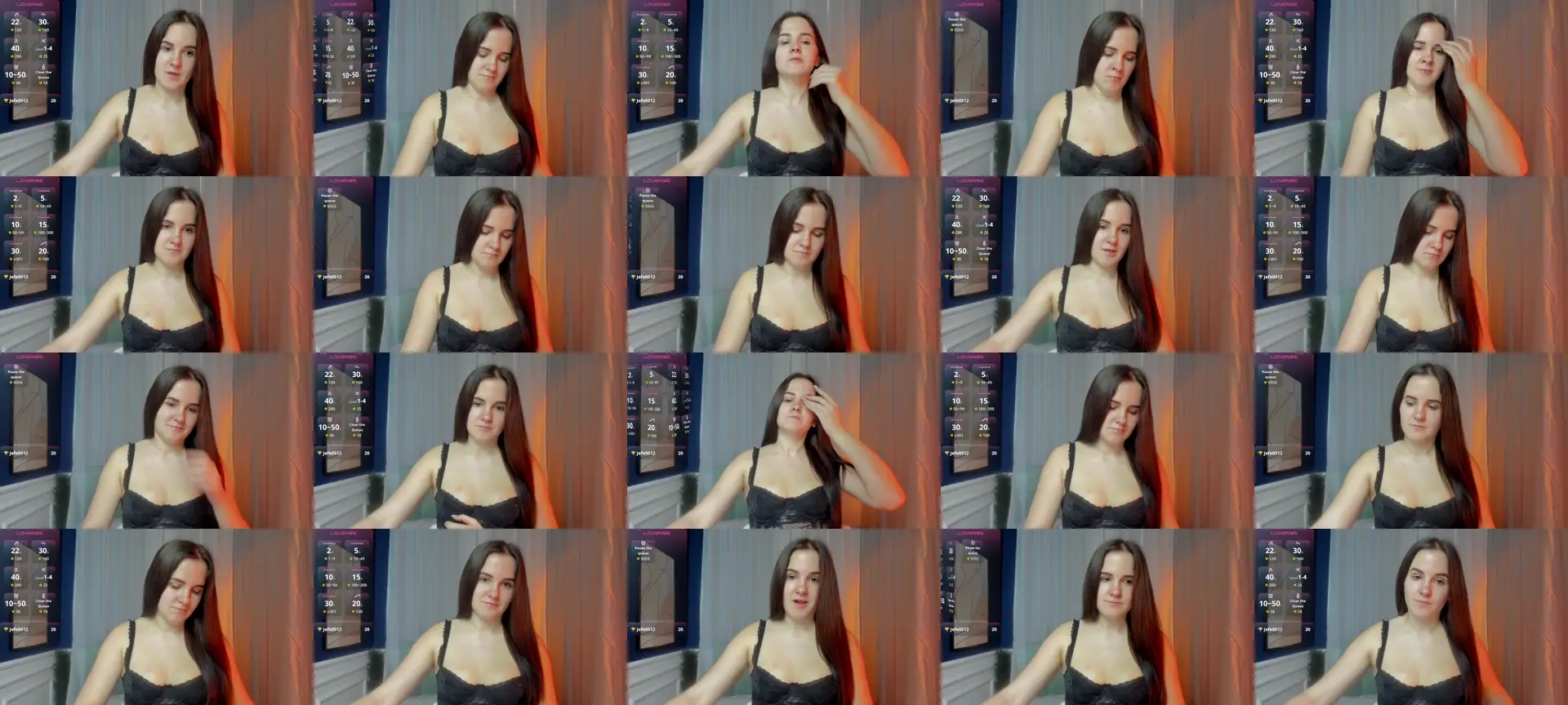 Sweety_Ni photo contact sheet