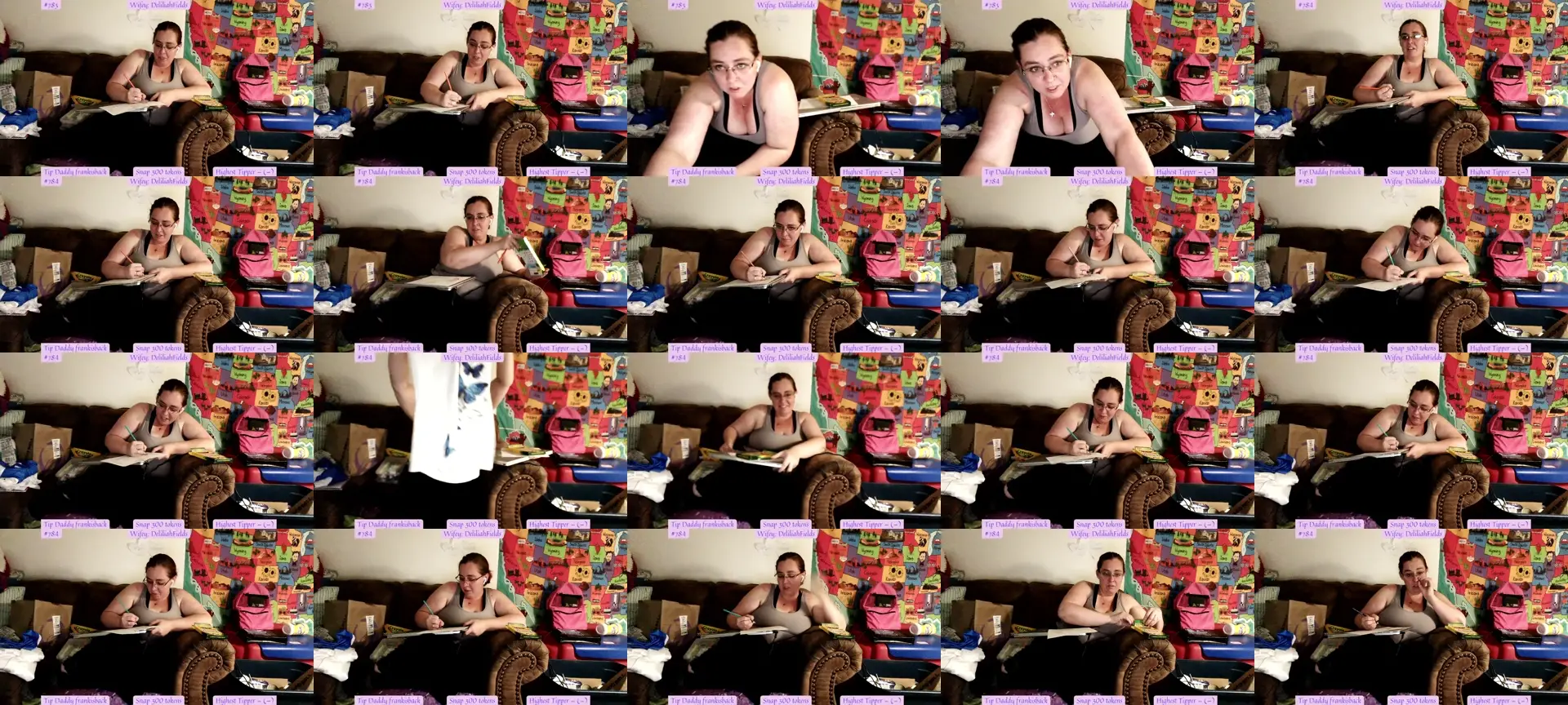 ThatGamerGirl photo contact sheet