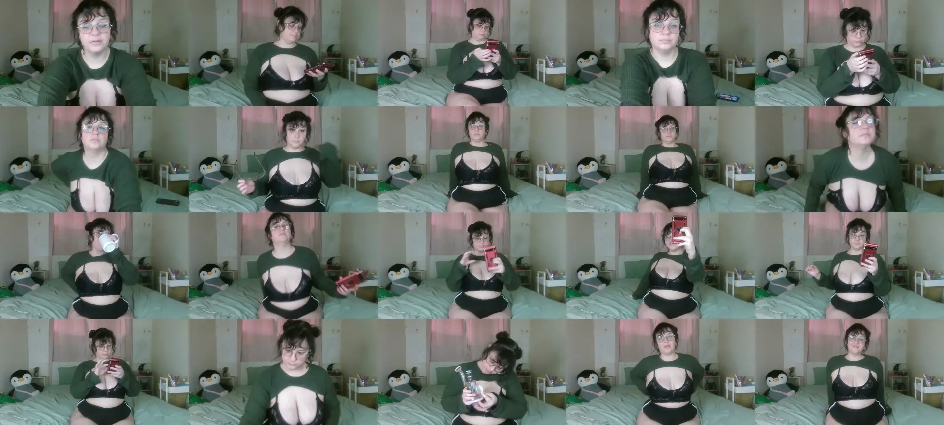 TiaLove photo contact sheet