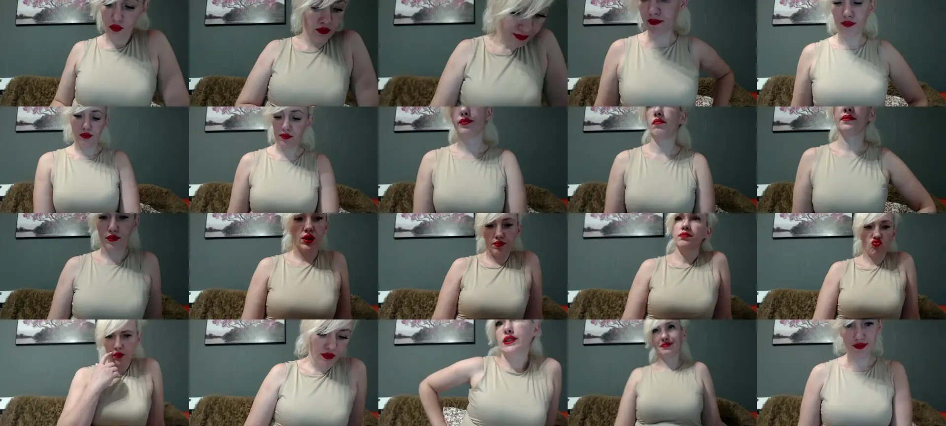 VivienShyBo photo contact sheet