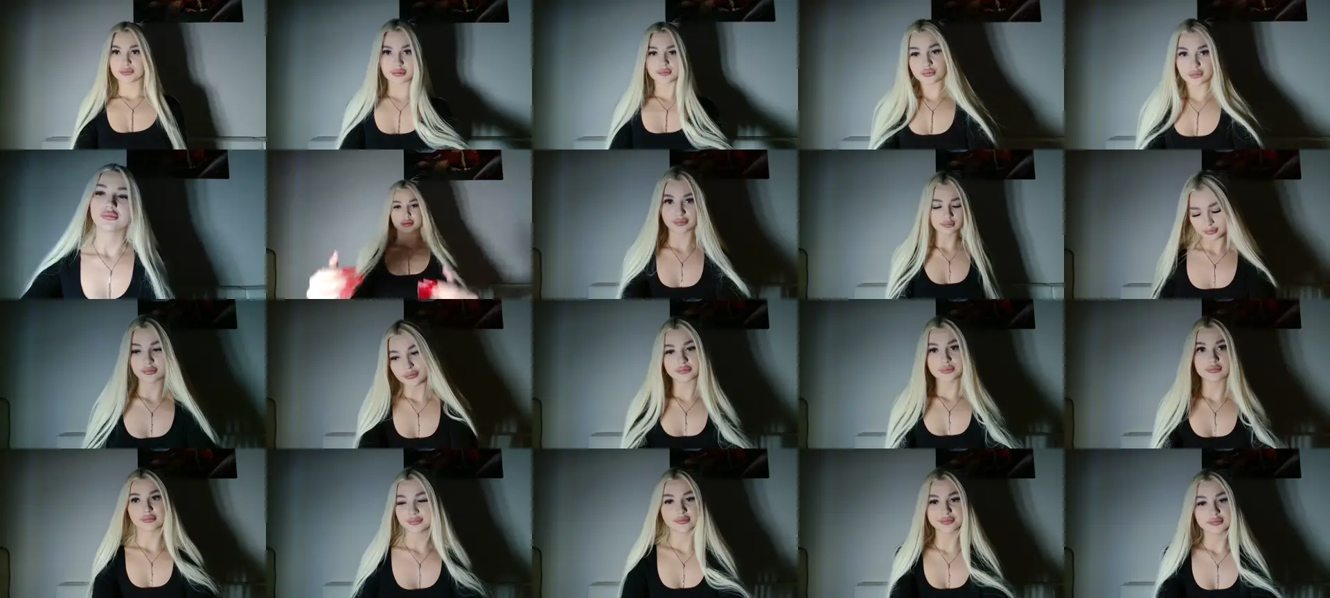 WildestKittie photo contact sheet