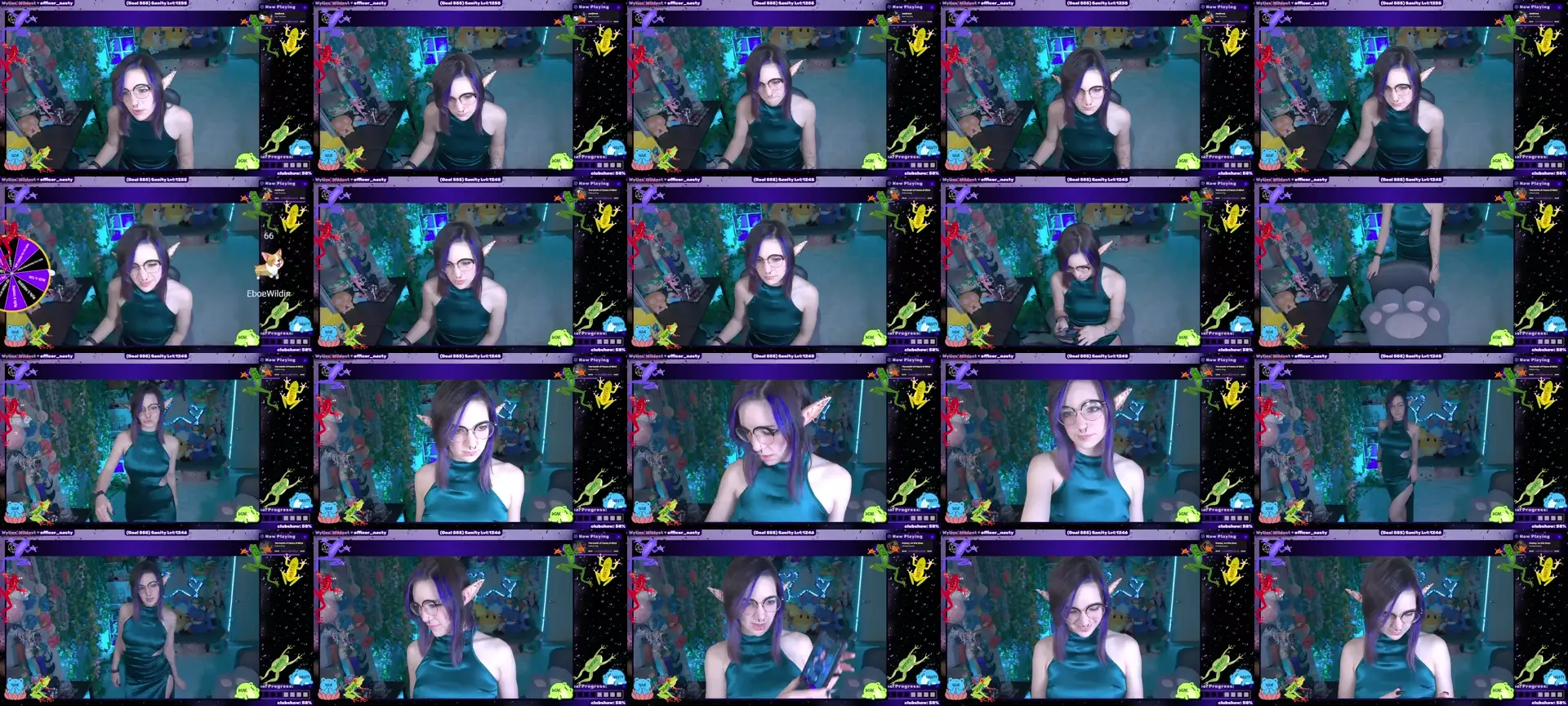 WildWyliePM photo contact sheet