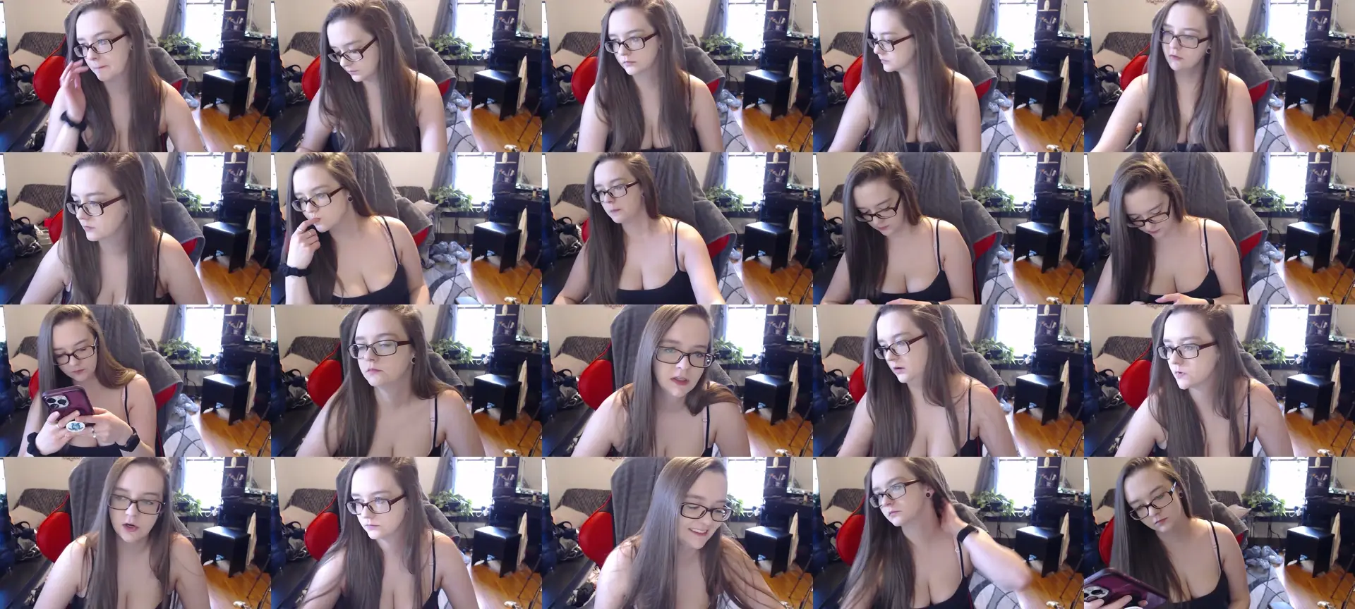 xQueenKendrax photo contact sheet