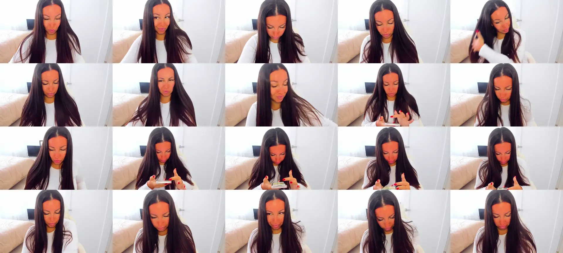 YourFlowersA photo contact sheet