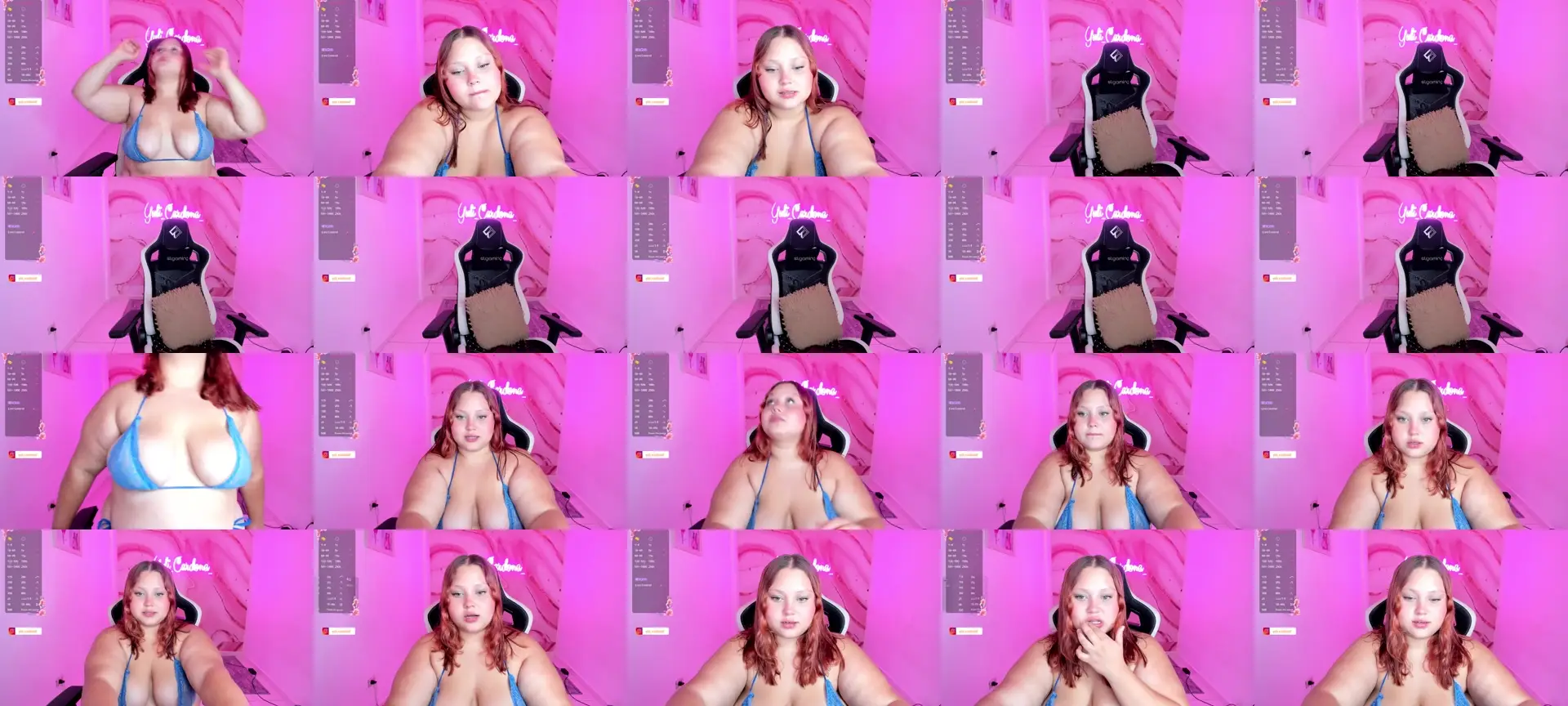 YuliCardona photo contact sheet