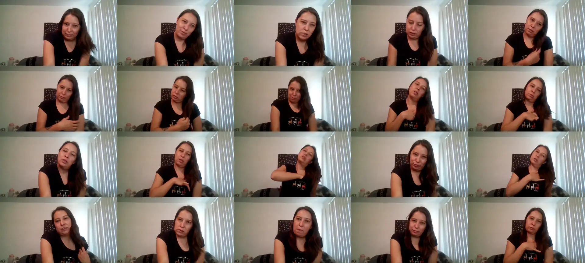 AlessandraC photo contact sheet