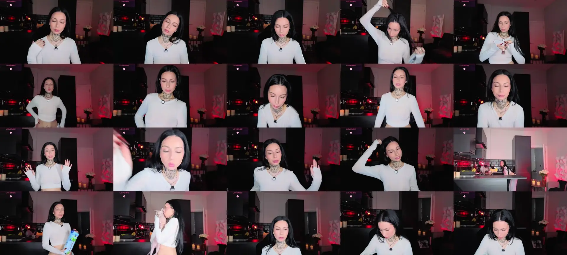 Alice photo contact sheet