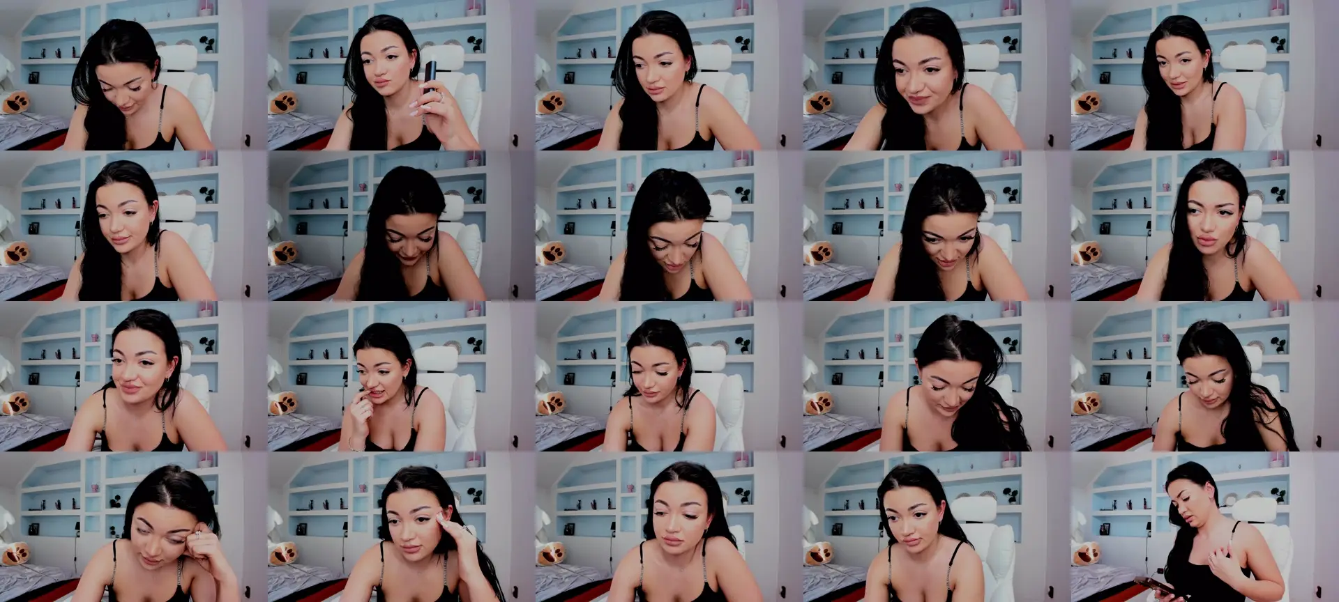 BellaDiamond photo contact sheet