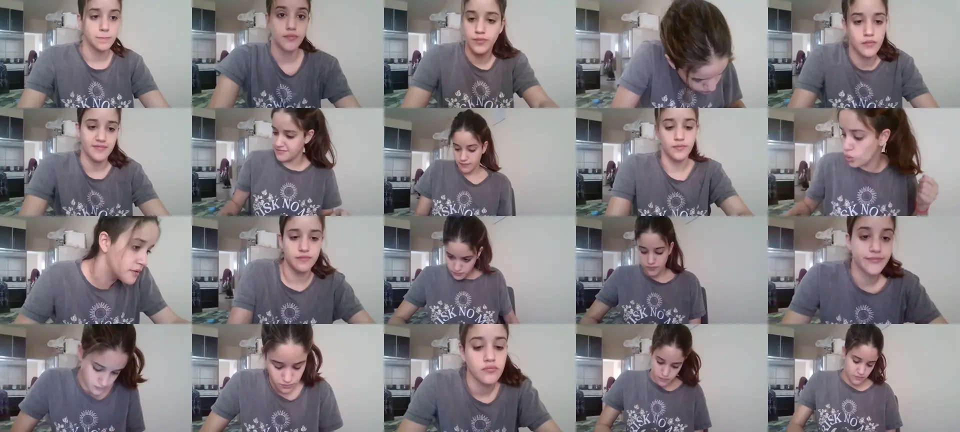 Candelita photo contact sheet