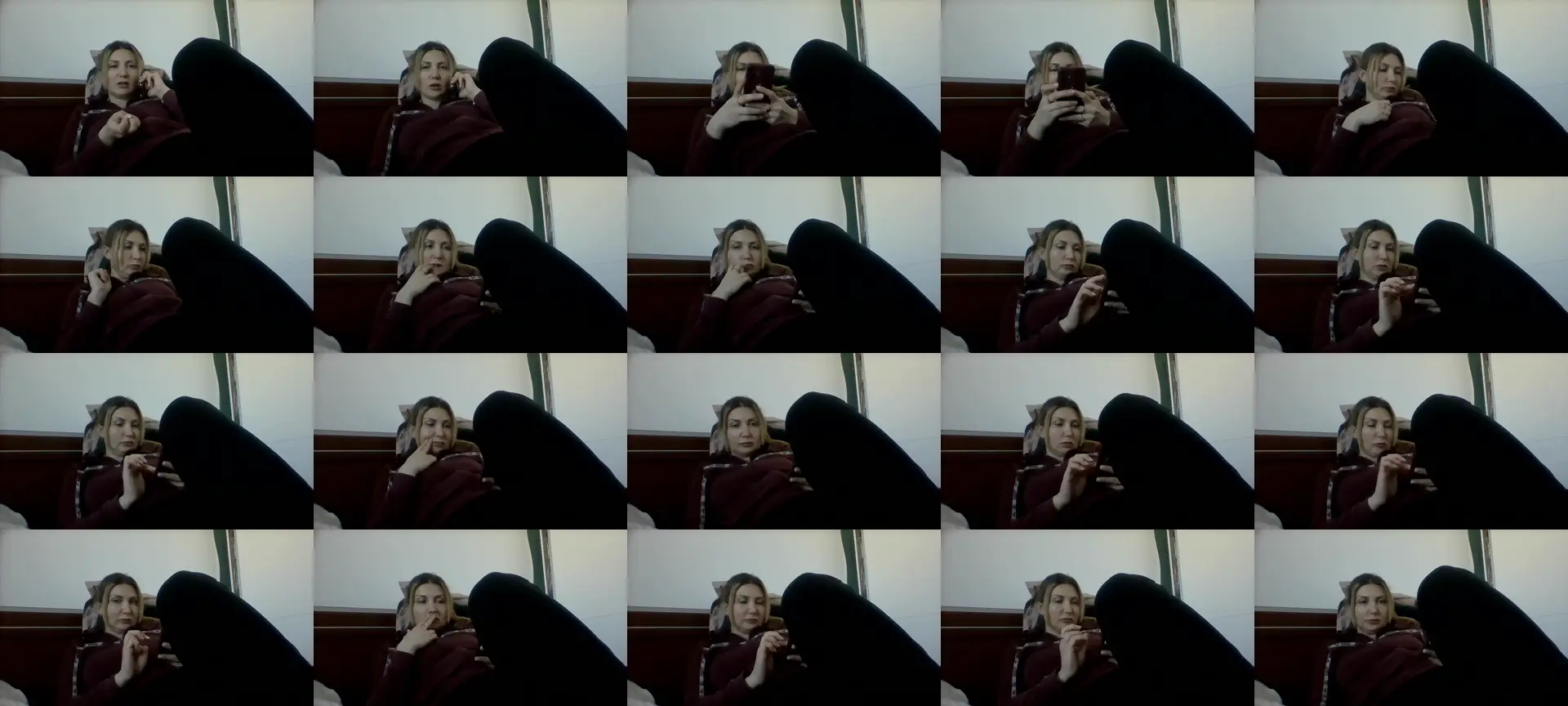 Cuttesmile photo contact sheet