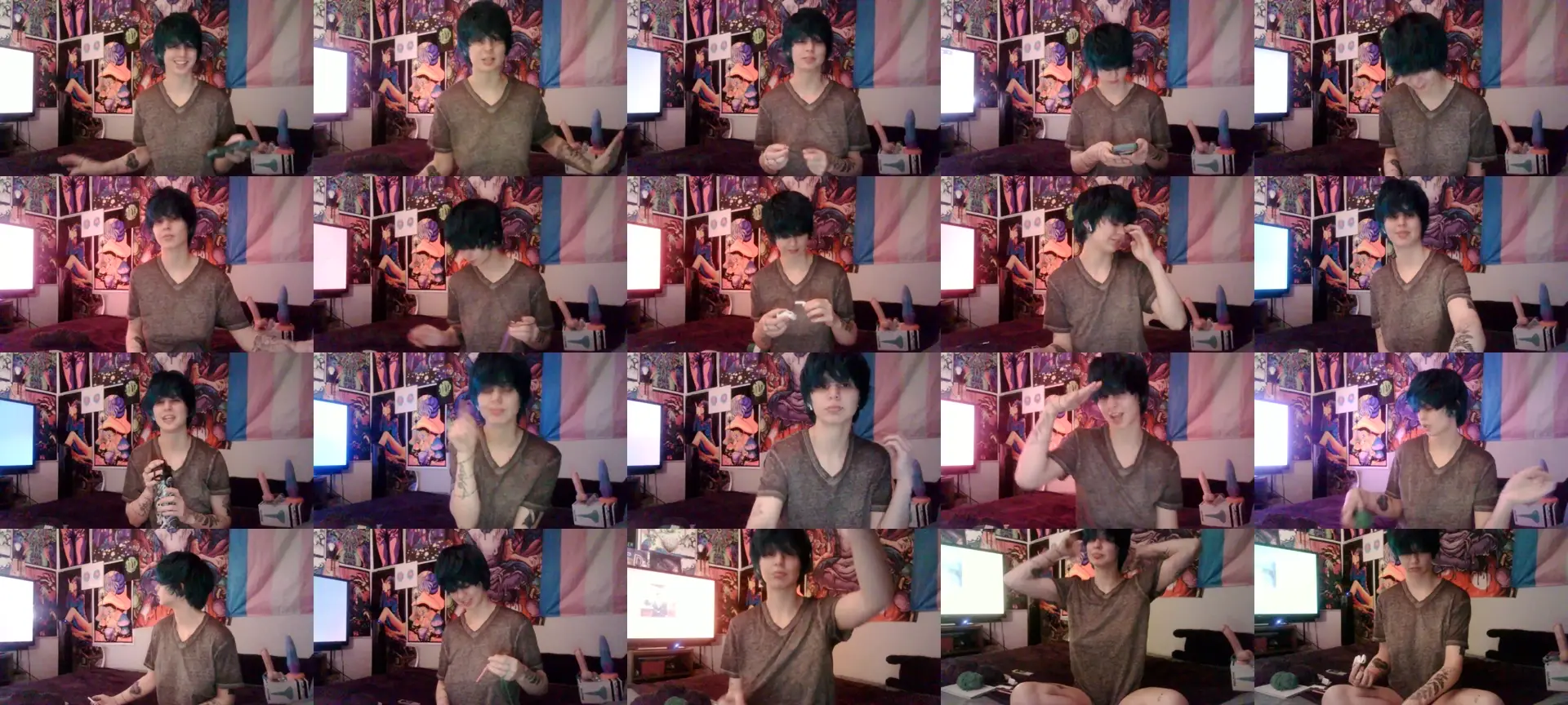 FaeObsession photo contact sheet