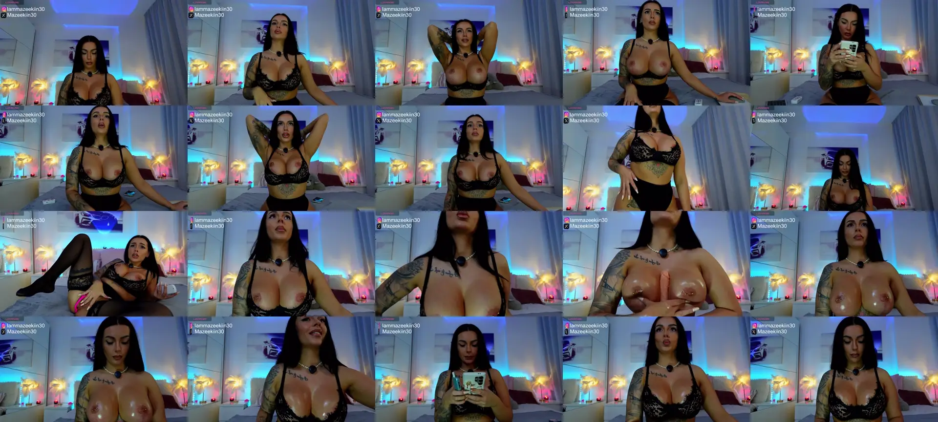 Iamazeekiin30 photo contact sheet