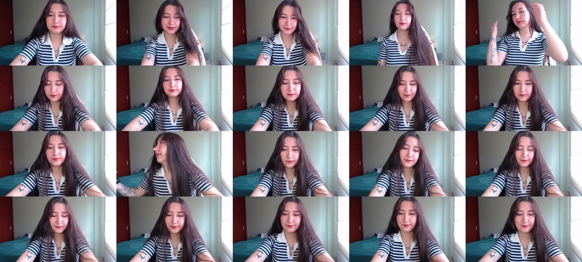 Isaa_bella photo contact sheet