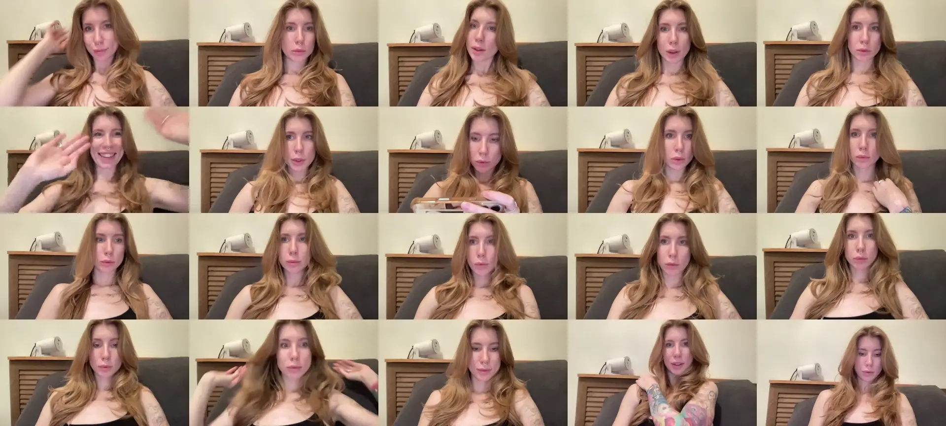 Kristiana photo contact sheet