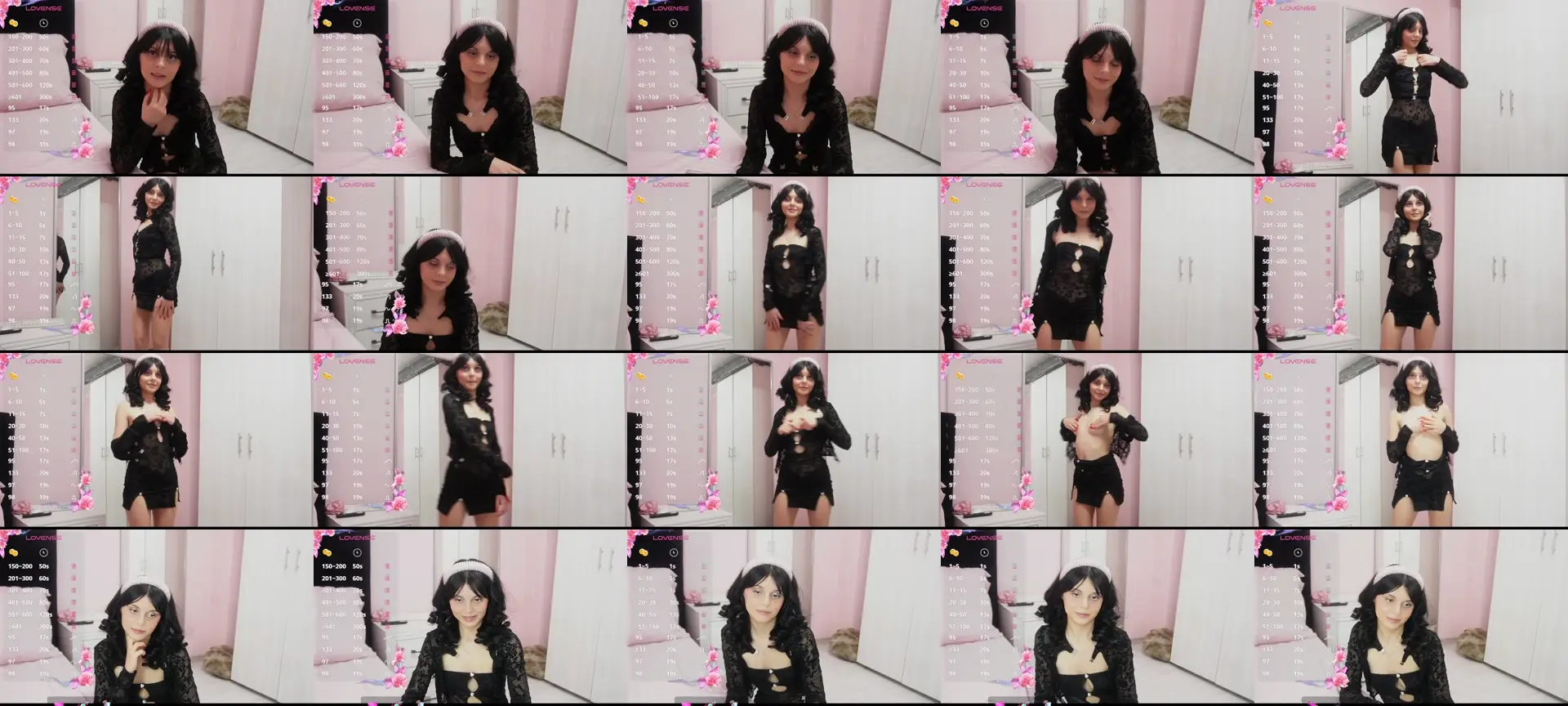 MilenaLynn photo contact sheet