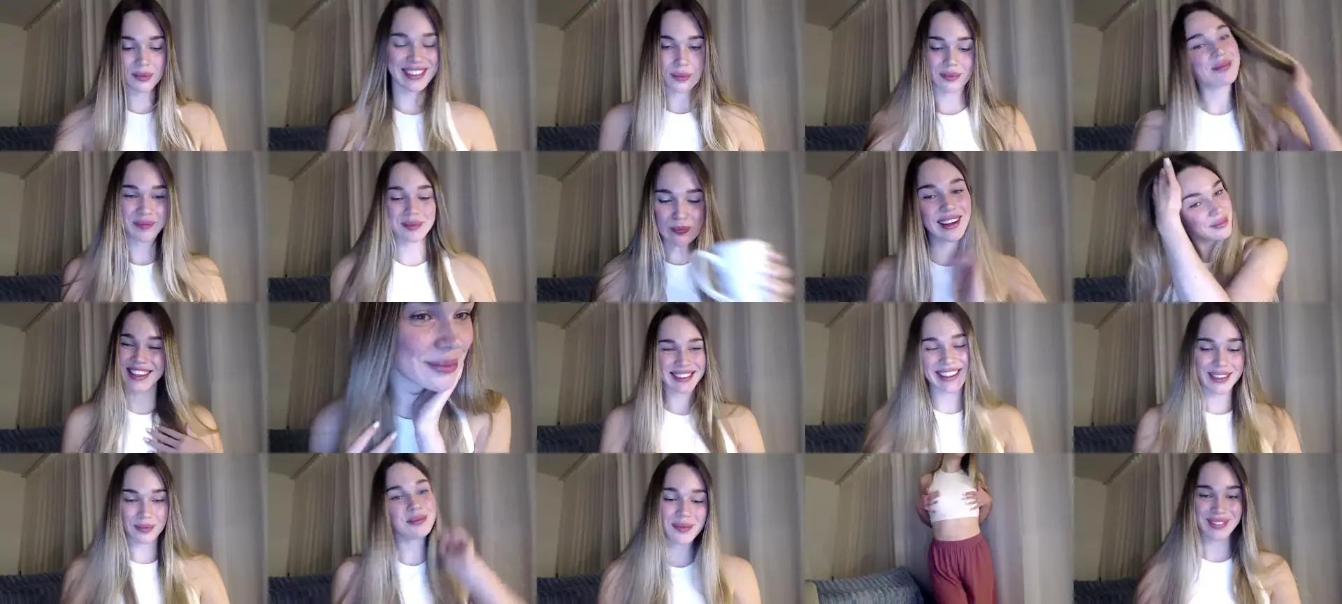 Ooh_Cassie photo contact sheet