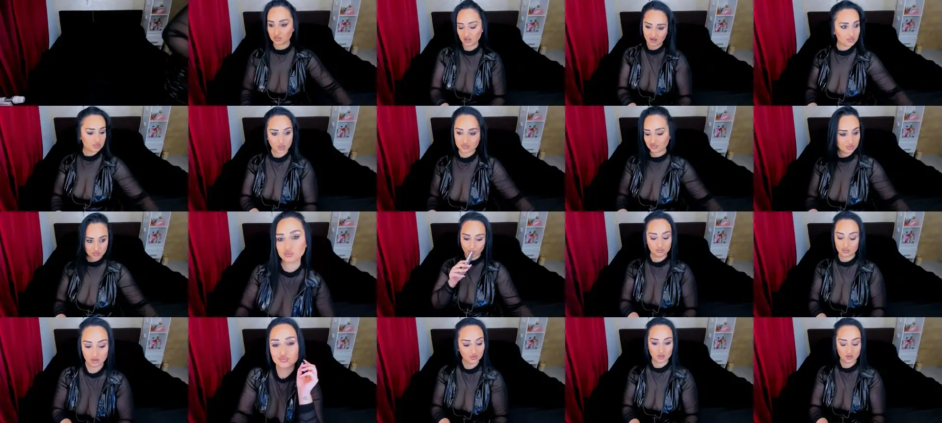 QueenDebb photo contact sheet