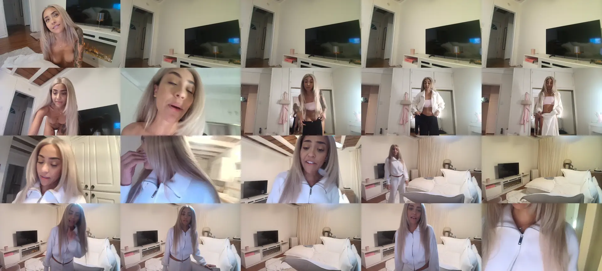 rosiewestttt photo contact sheet