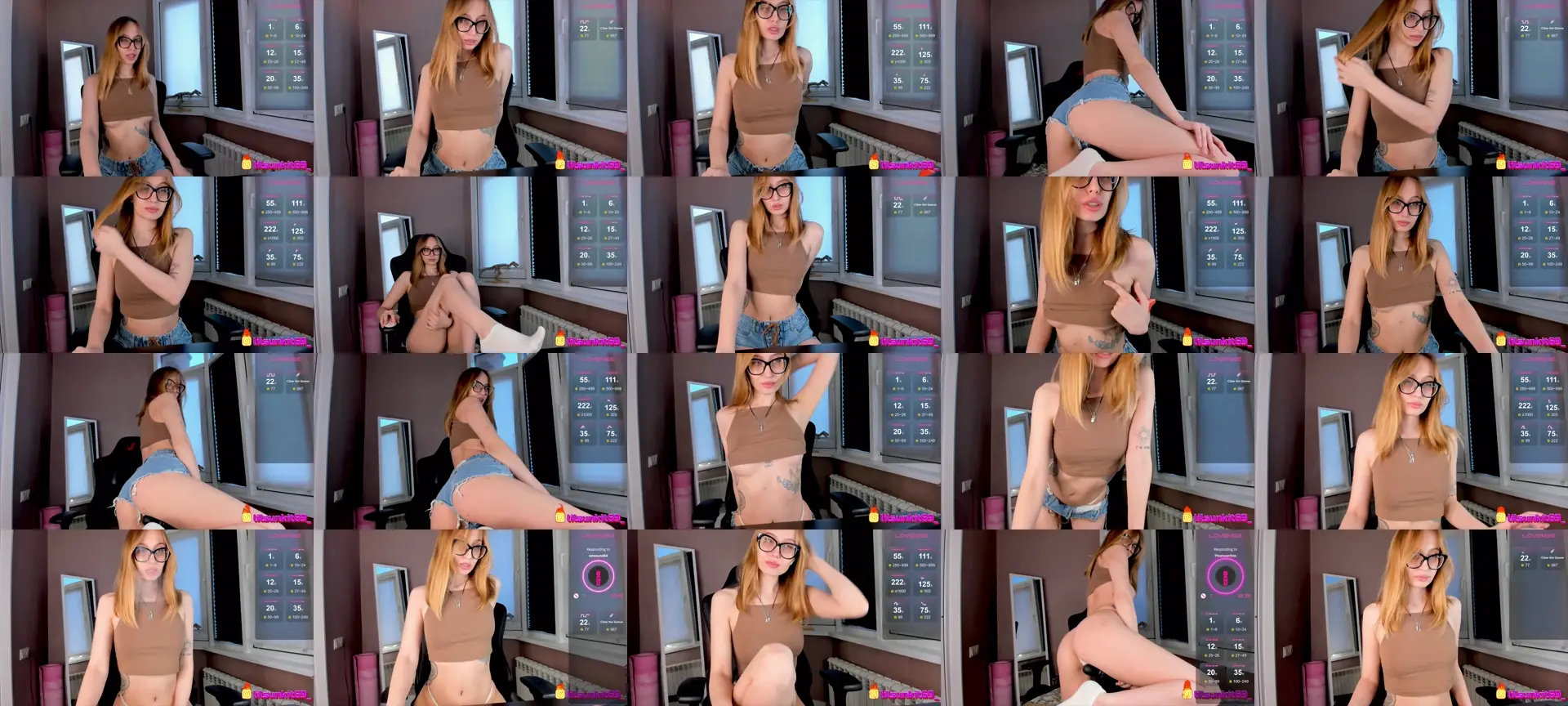 SaintAngie photo contact sheet