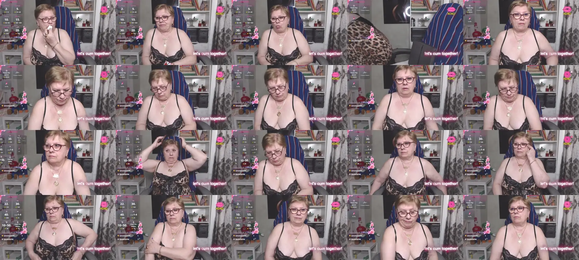 Sexylynette4u photo contact sheet