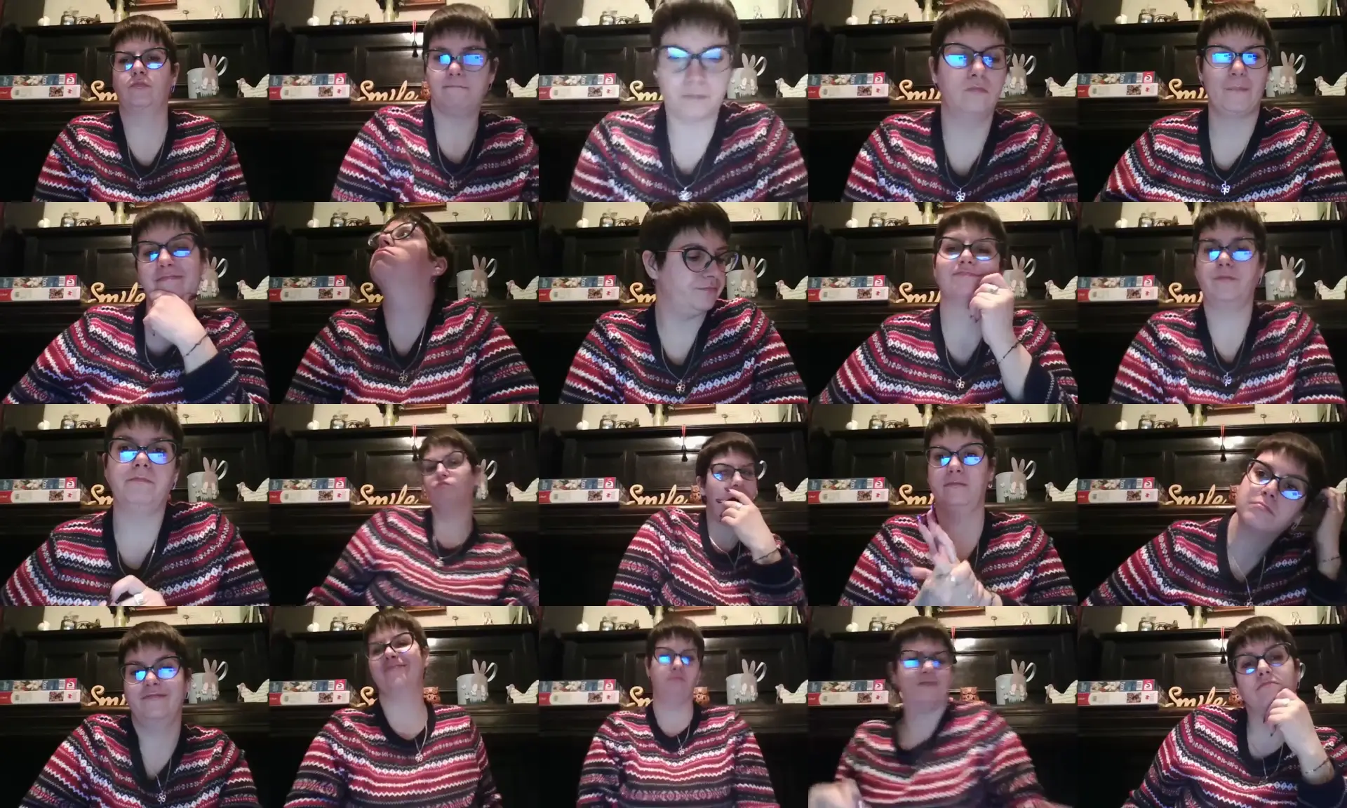 SneakyMiky photo contact sheet