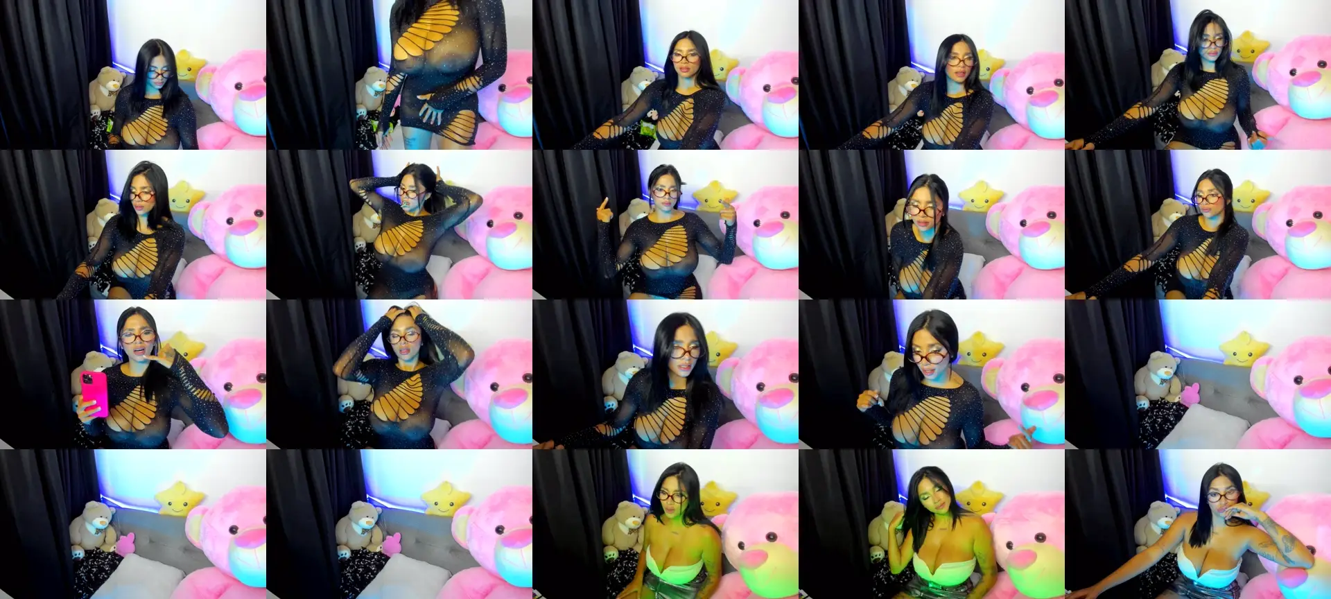 TaylorDoll photo contact sheet