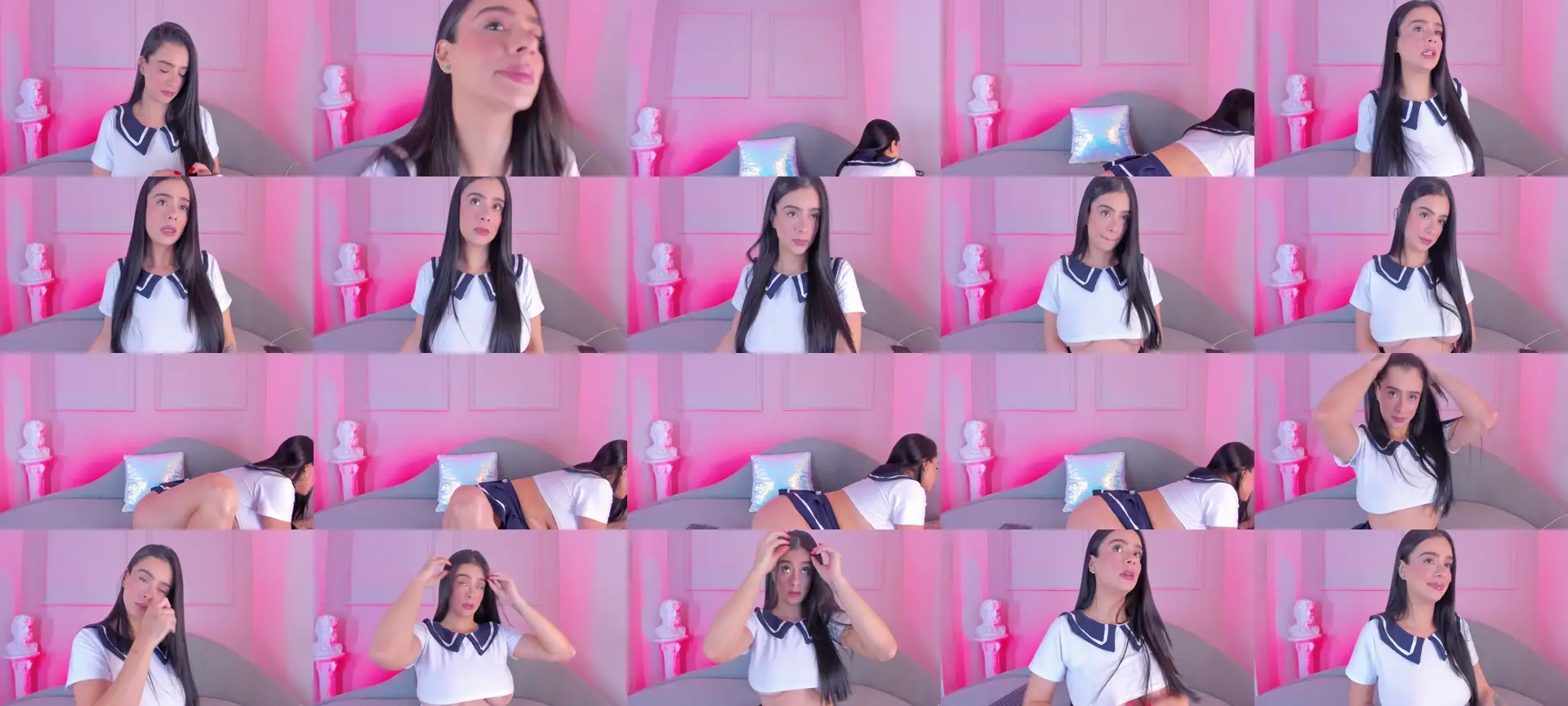 VictoriaMilan photo contact sheet