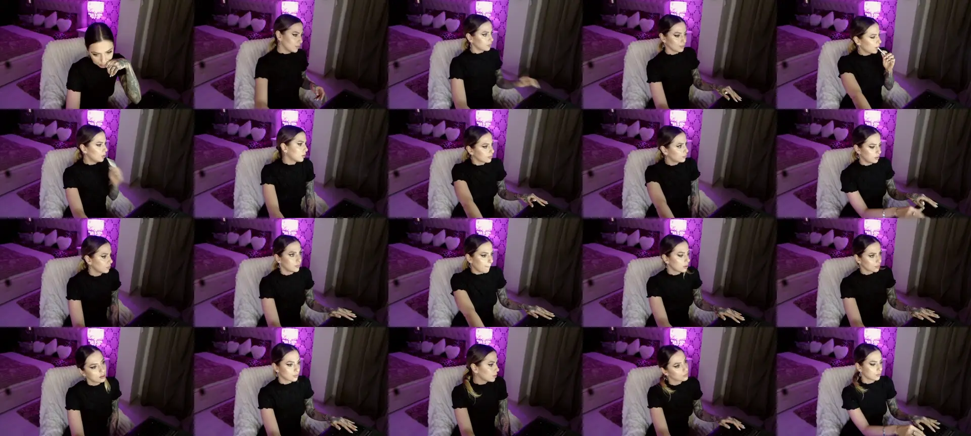 WitchJenny8 photo contact sheet