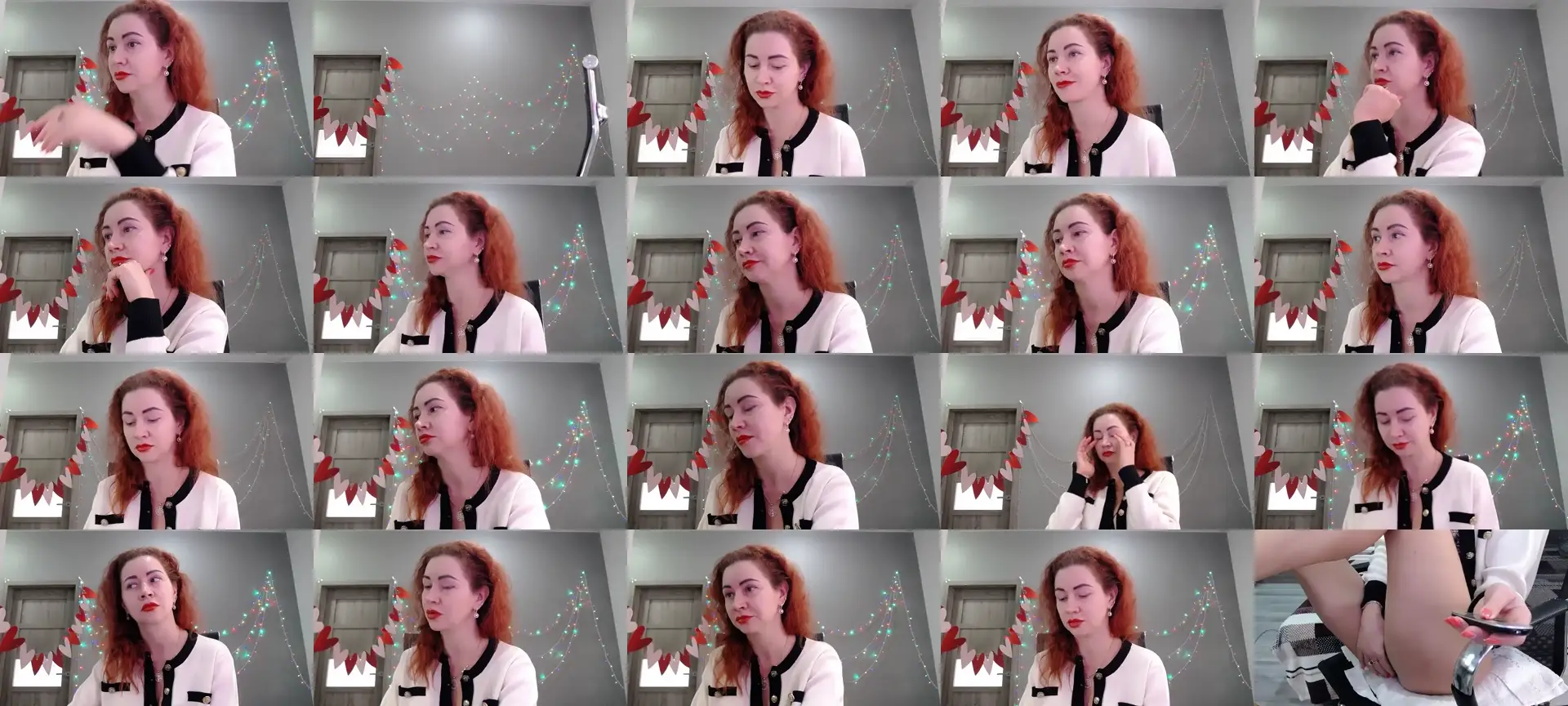 XeniaMilf photo contact sheet