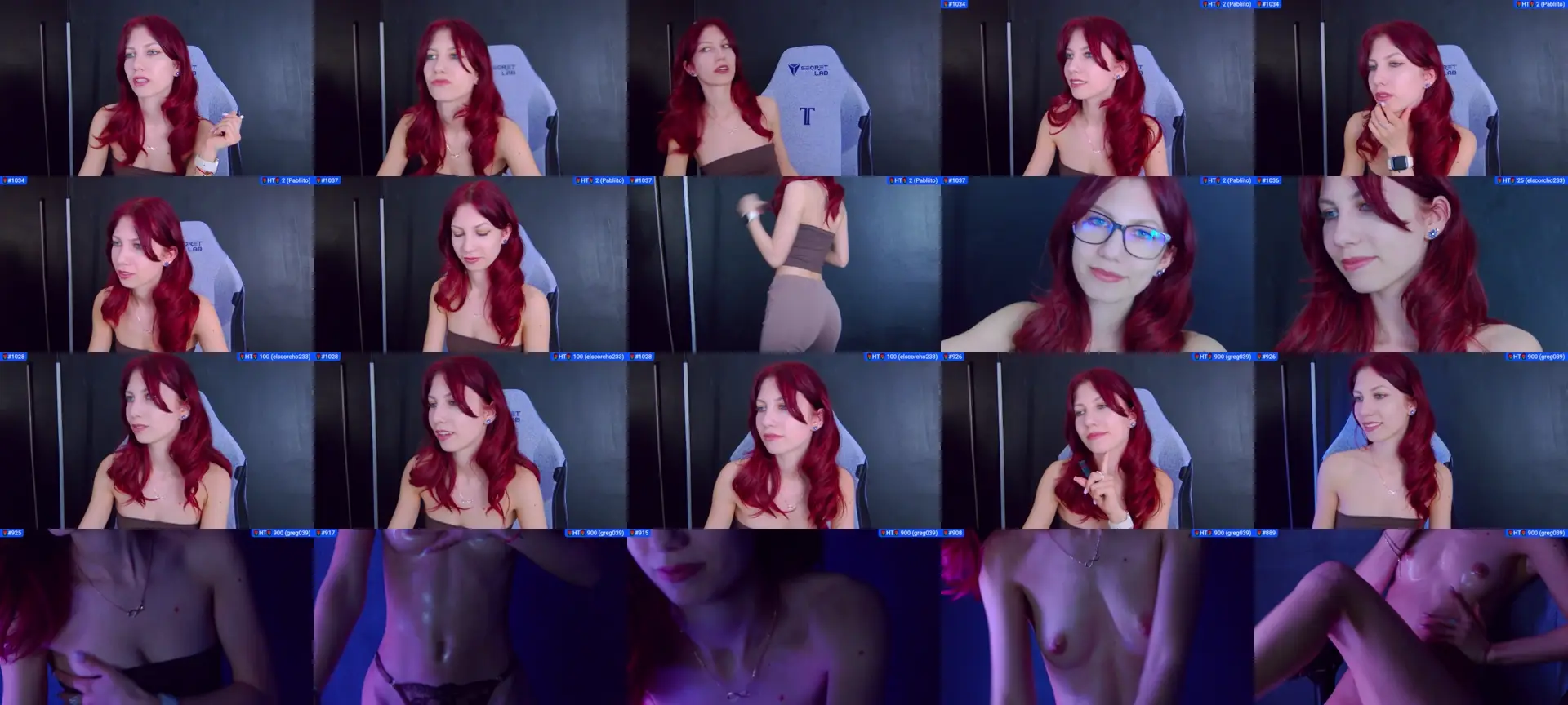 Yasemina photo contact sheet