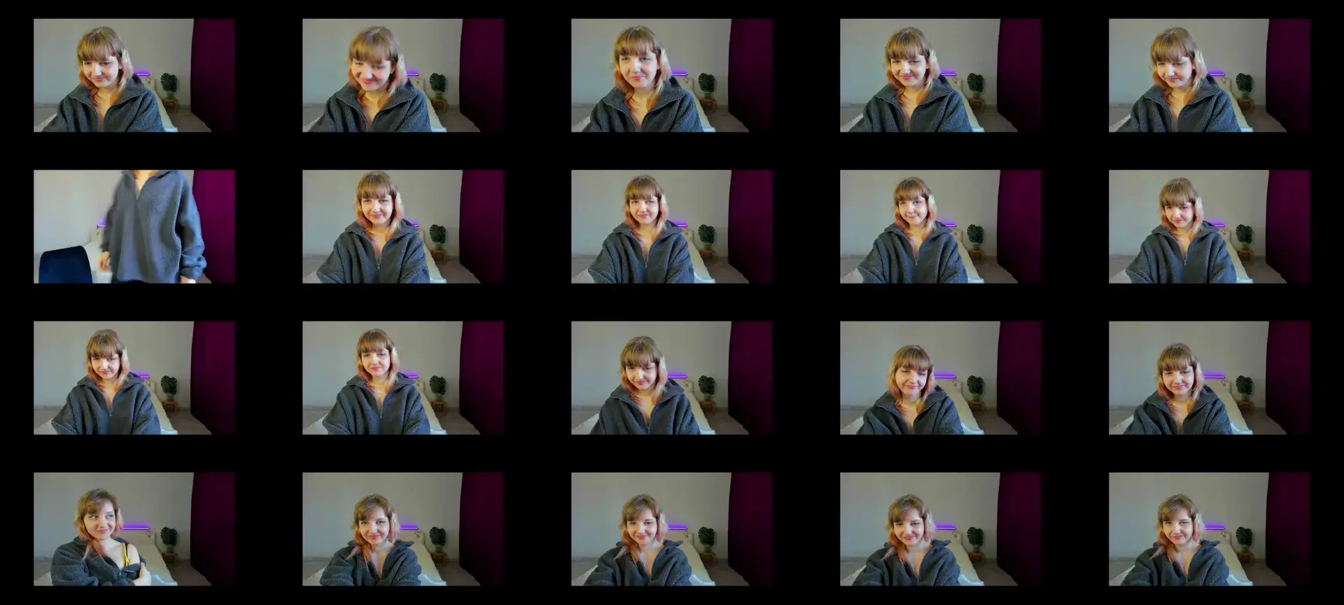 ZarinaRolf photo contact sheet