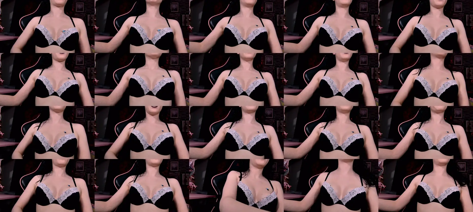 Amber666Angel photo contact sheet