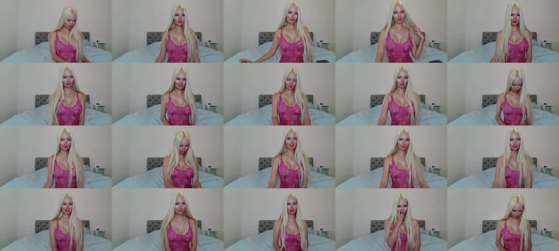 AnaSpicy photo contact sheet