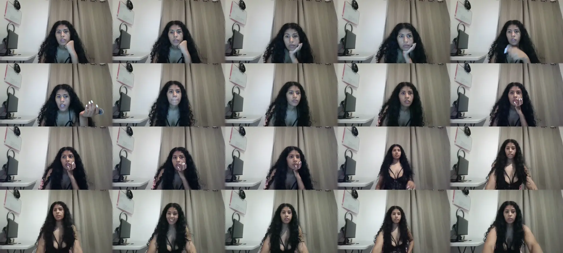 Arabigoddess photo contact sheet