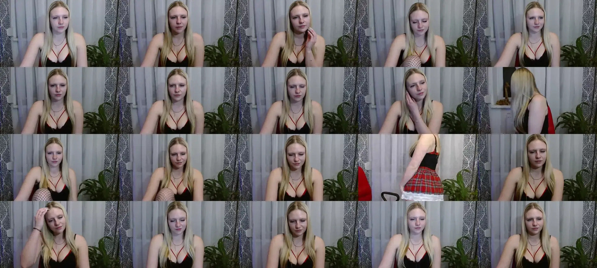 ArianaLuxe photo contact sheet