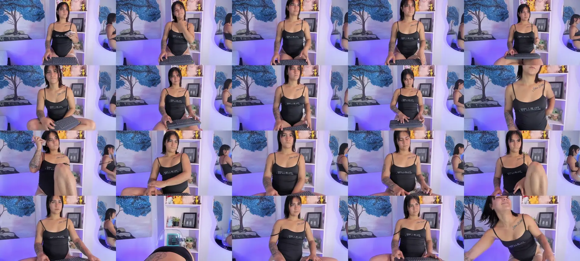 Babyysnake photo contact sheet