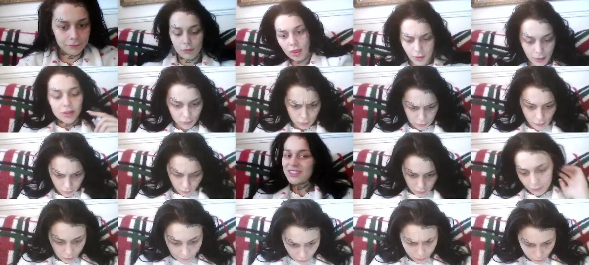 Baddlilbblxo photo contact sheet