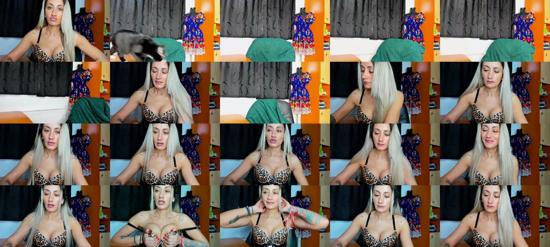 Barbie_Girl_ photo contact sheet