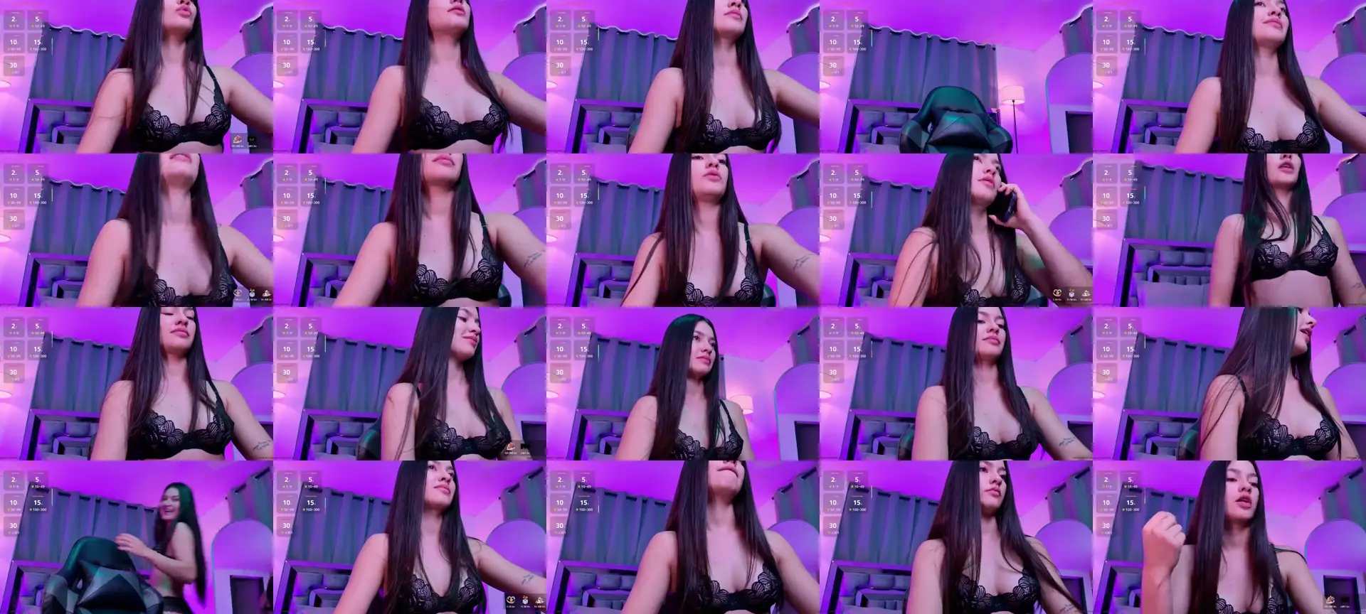 Bellaclark2 photo contact sheet