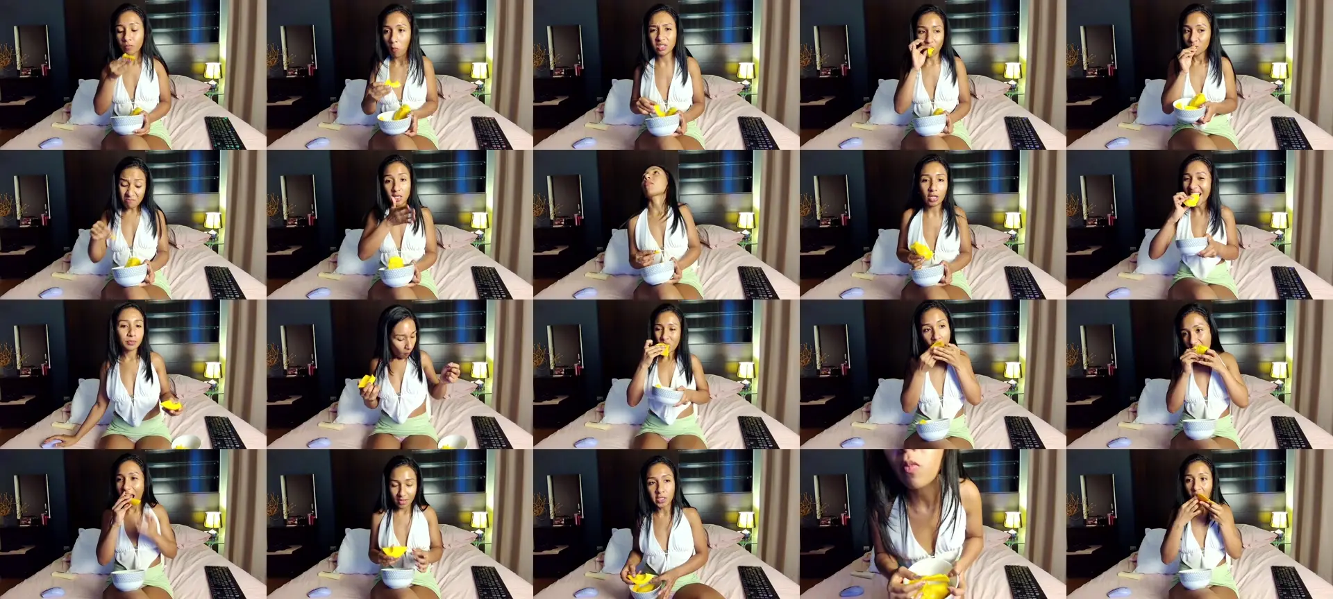 Bl4ckdoll photo contact sheet