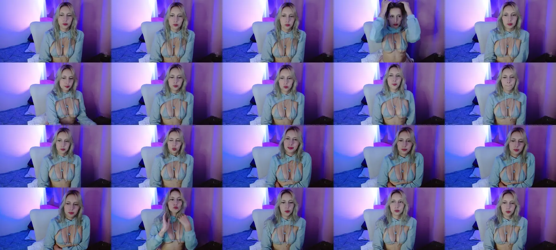 BlueCoraline photo contact sheet