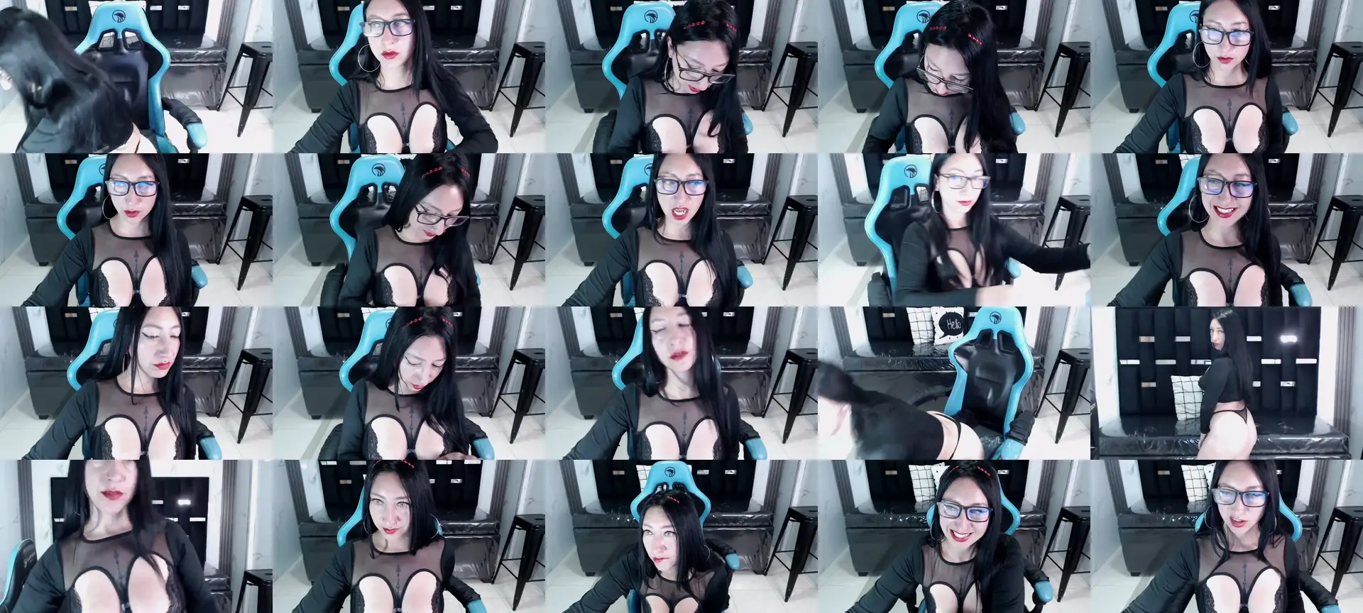 Britney_a photo contact sheet