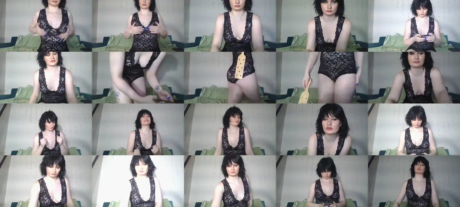 DahliaDee photo contact sheet