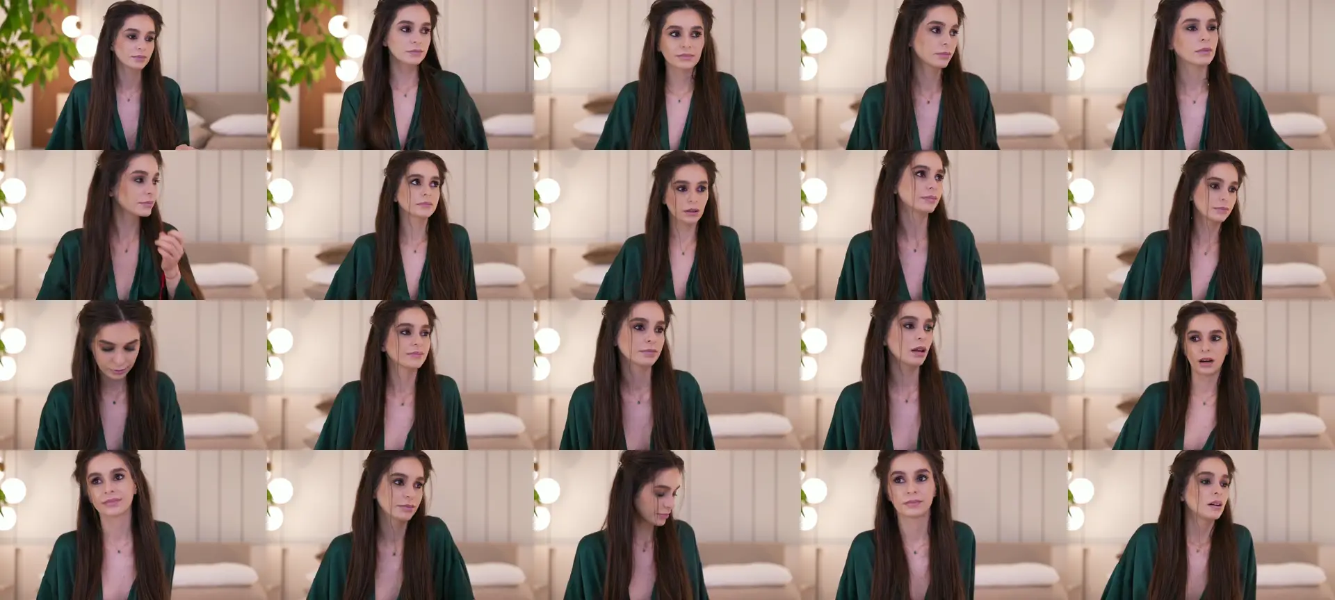 DorisCream photo contact sheet