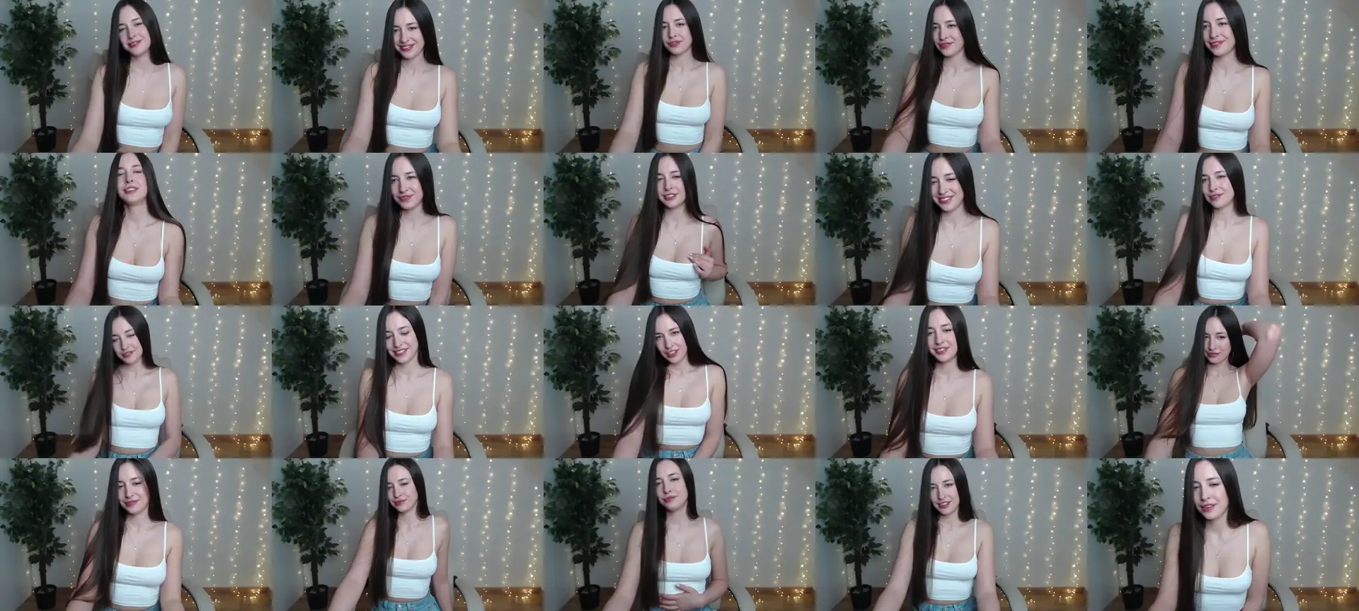 EllieLovex photo contact sheet