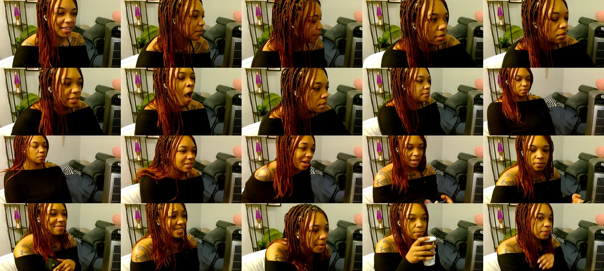 Emotits photo contact sheet